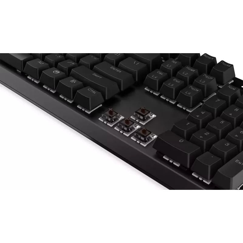 Klawiatura gamingowa ENDORFY Thock RF Wireless USB mechaniczna RGB czarna