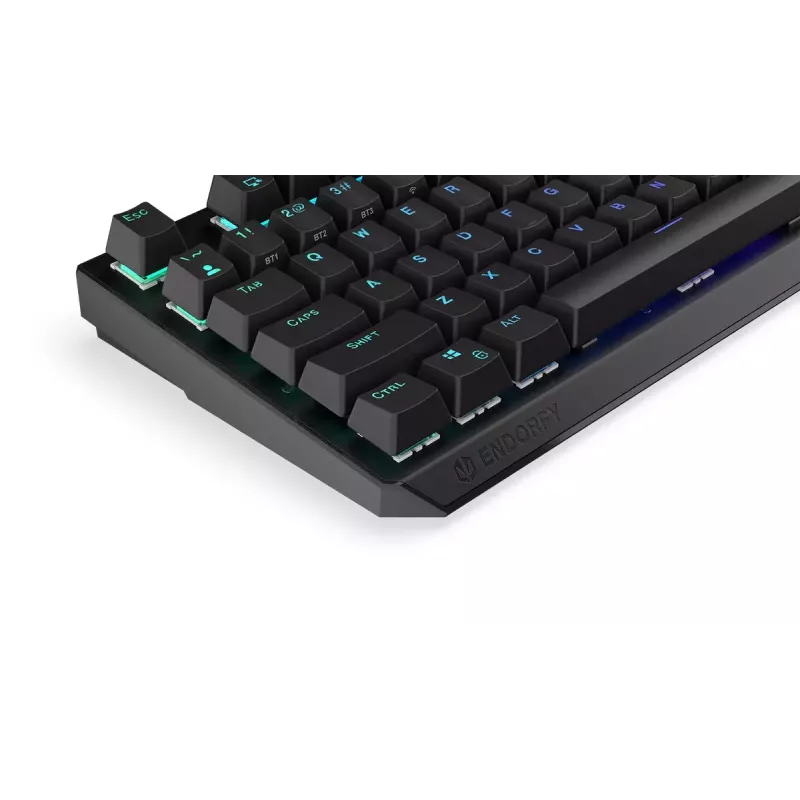 Klawiatura gamingowa ENDORFY Thock RF Wireless USB mechaniczna RGB czarna