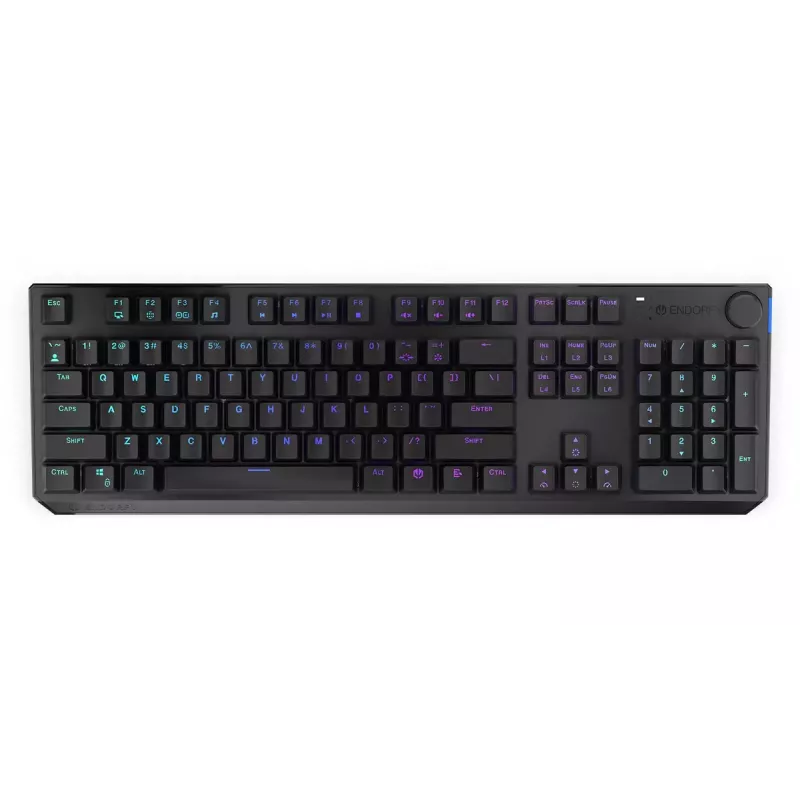 Klawiatura gamingowa ENDORFY Thock RF Wireless USB mechaniczna RGB czarna