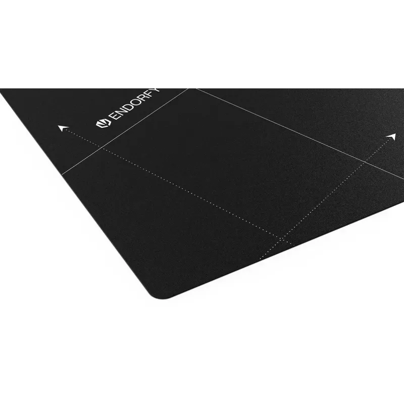 Mata ochronna na podłogę ENDORFY FP120R prostokątna PVC 1200×900×2,2 mm czarna