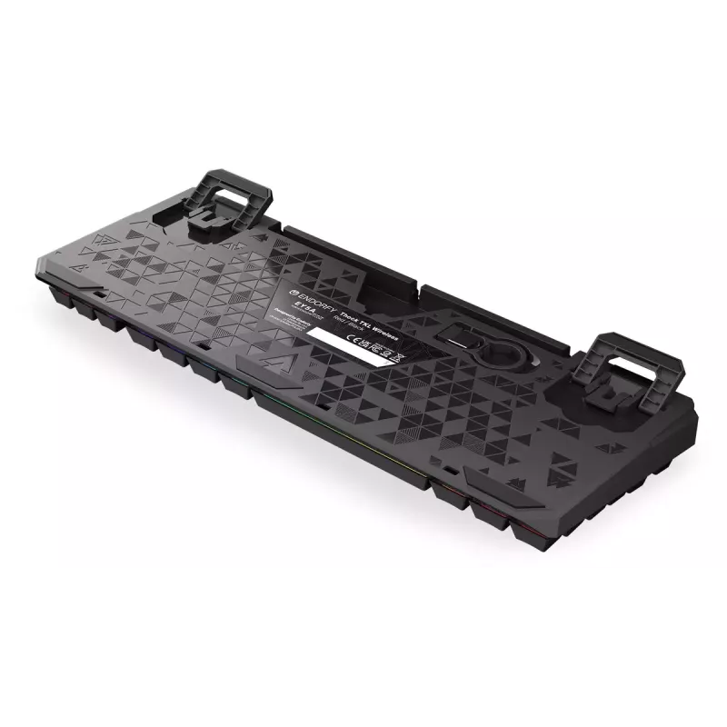 Klawiatura ENDORFY Thock TKL Wireless czerwony mechaniczna RGB LED 87 klawiszy