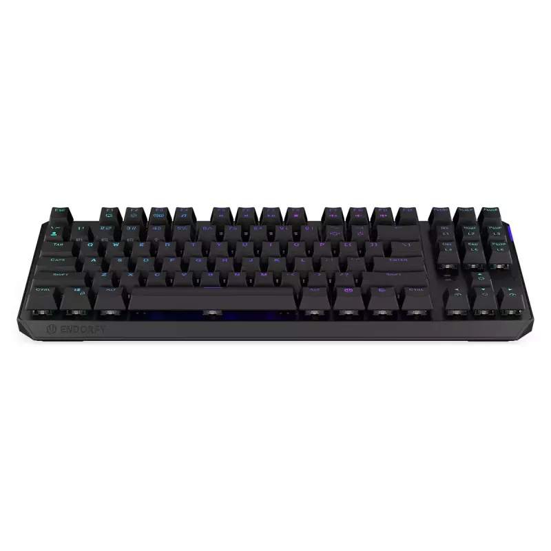 Klawiatura ENDORFY Thock TKL Wireless czerwony mechaniczna RGB LED 87 klawiszy