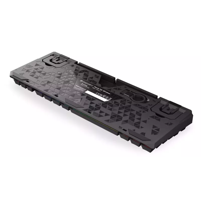 Klawiatura ENDORFY Thock TKL Wireless Czarna Mechaniczna RGB LED 87 klawiszy