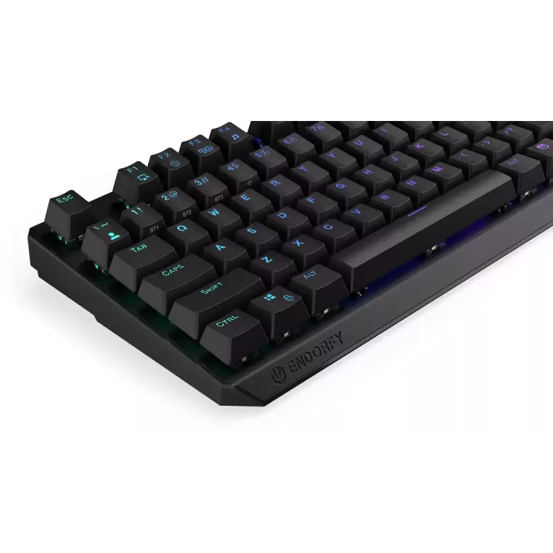 Klawiatura ENDORFY Thock TKL Wireless Czarna Mechaniczna RGB LED 87 klawiszy