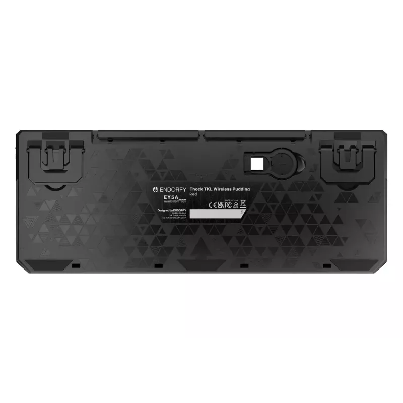 Klawiatura gamingowa ENDORFY TKL USB mechaniczna 87 klawiszy RGB Czarna