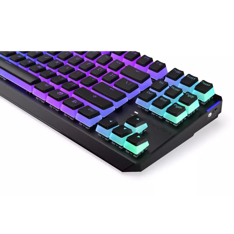 Klawiatura gamingowa ENDORFY TKL USB mechaniczna 87 klawiszy RGB Czarna