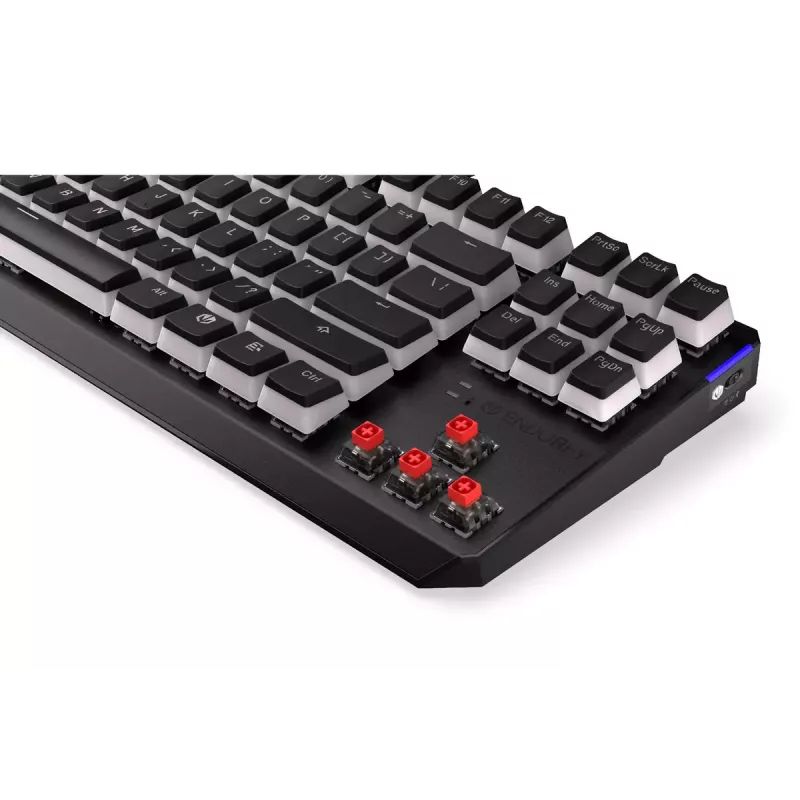 Klawiatura gamingowa ENDORFY TKL USB mechaniczna 87 klawiszy RGB Czarna