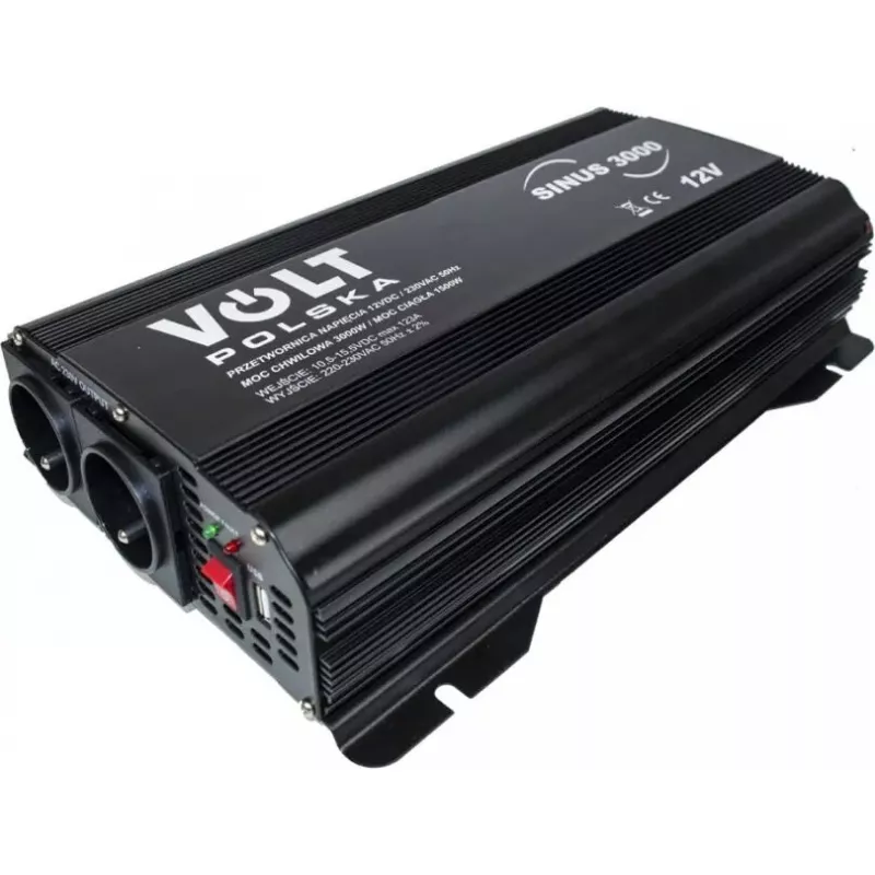 Przetwornica napięcia Volt SINUS 3000 12V/230V 1500/3000W