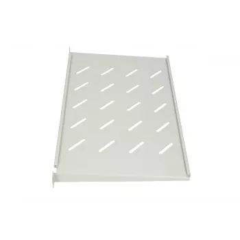 Półka rack Extralink 19-calowa do szaf wiszących 1 HE, metal, szary, 48,3 cm, 1,8 kg
