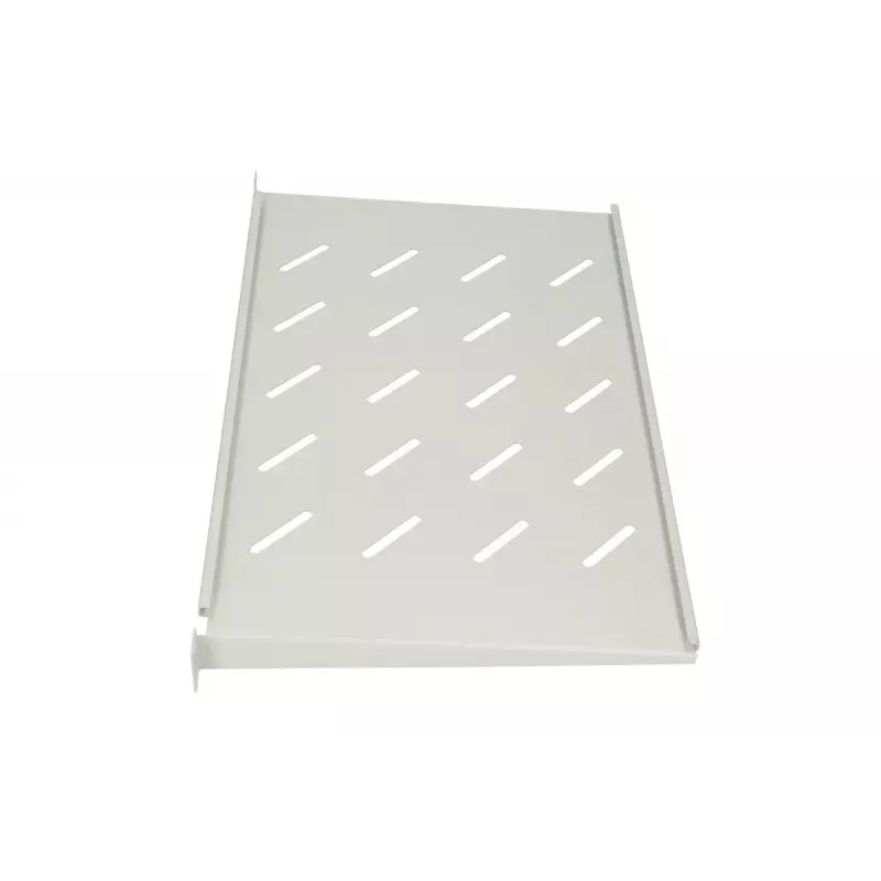 Półka rack Extralink 19-calowa do szaf wiszących 1 HE, metal, szary, 48,3 cm, 1,8 kg