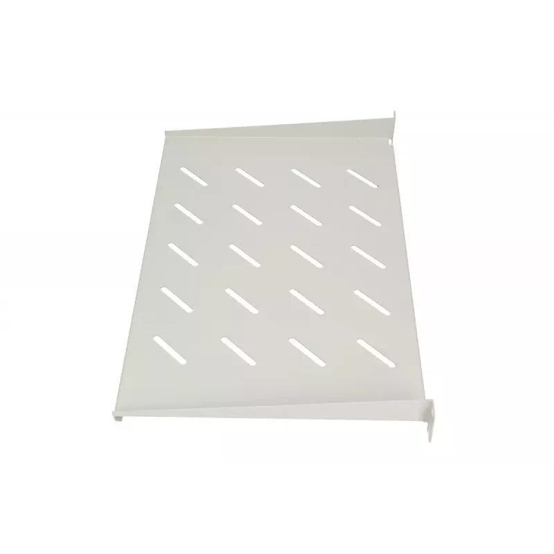 Półka rack Extralink 19-calowa do szaf wiszących 1 HE, metal, szary, 48,3 cm, 1,8 kg