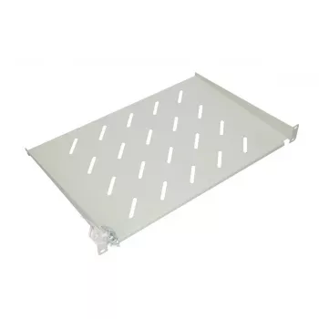 Półka rack Extralink 19-calowa do szaf wiszących 1 HE, metal, szary, 48,3 cm, 1,8 kg