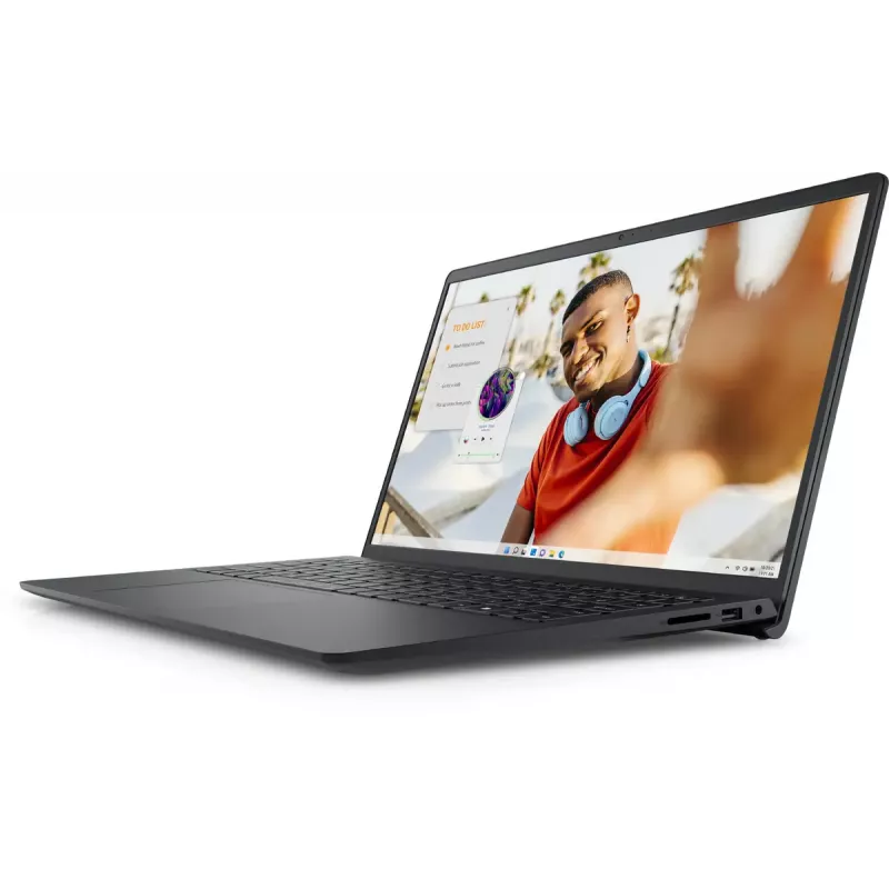 Laptop Dell Inspiron 3535 — AMD Ryzen 7 7730U, 15,6-calowy FHD dotykowy, 16 GB RAM, 512 GB SSD, Windows 11 Home, czarny