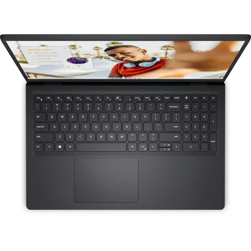 Laptop Dell Inspiron 3535 — AMD Ryzen 7 7730U, 15,6-calowy FHD dotykowy, 16 GB RAM, 512 GB SSD, Windows 11 Home, czarny