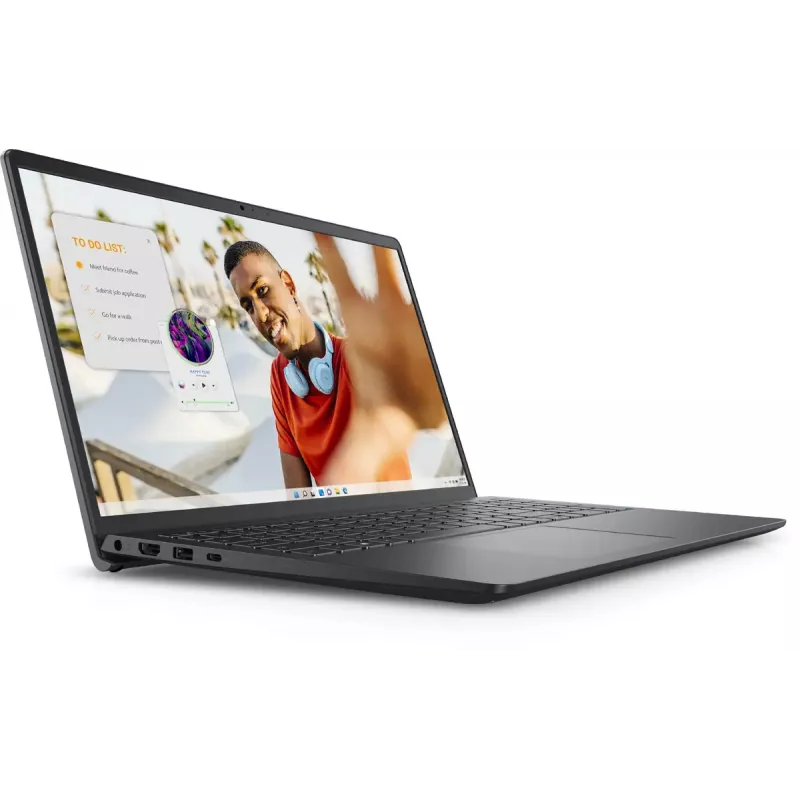 Laptop Dell Inspiron 3535 — AMD Ryzen 7 7730U, 15,6-calowy FHD dotykowy, 16 GB RAM, 512 GB SSD, Windows 11 Home, czarny
