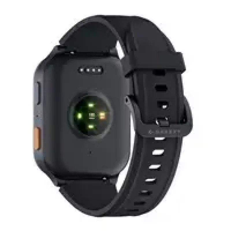 Smartwatch Garett Vita 4G Czarny — smartwatch dla seniorów, monitor pracy serca, GPS, krokomierz, wodoodporny