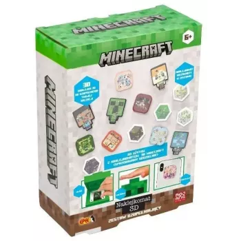 Zestaw uzupełniający Epee Naklejkomat 3D Minecraft — kompatybilny zestaw wkładów