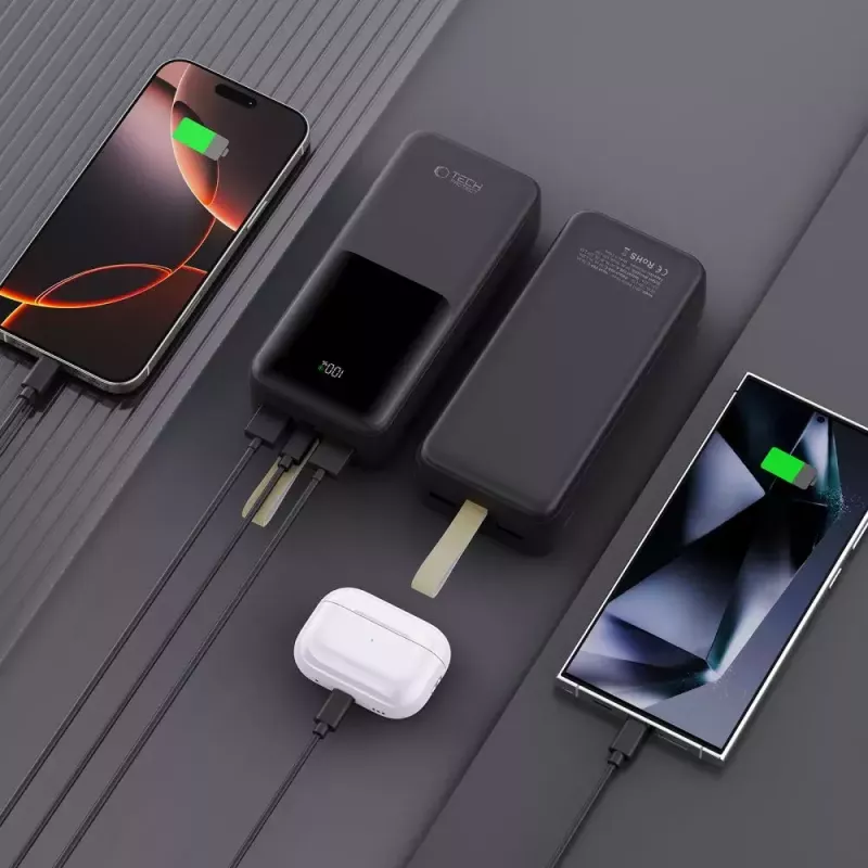Przenośny Power Bank TECH-PROTECT PB03 30000mAh