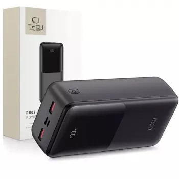 Przenośny Power Bank TECH-PROTECT PB03 30000mAh