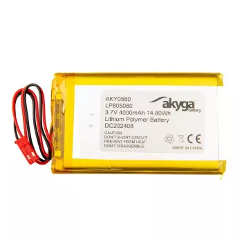 Bateria Akyga AKY0580 część zamienna do telefonu komórkowego, Li-Ion, 50×80×8 mm, srebrna