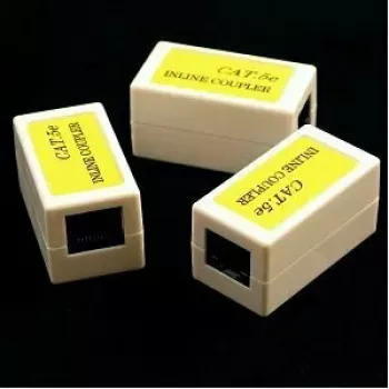 Łącznik kablowy NETRACK 106-51 — adapter in-line RJ45 gniazdo-gniazdo