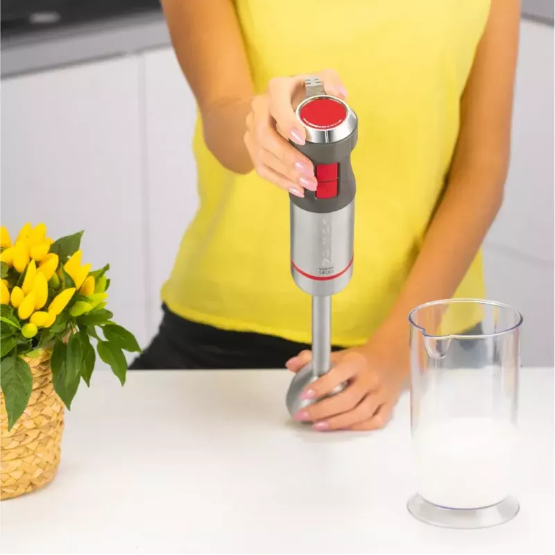 Blender ręczny Zelmer ZHB4652 VARIO szaro-srebrny