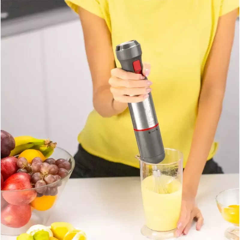 Blender ręczny Zelmer ZHB4652 VARIO szaro-srebrny