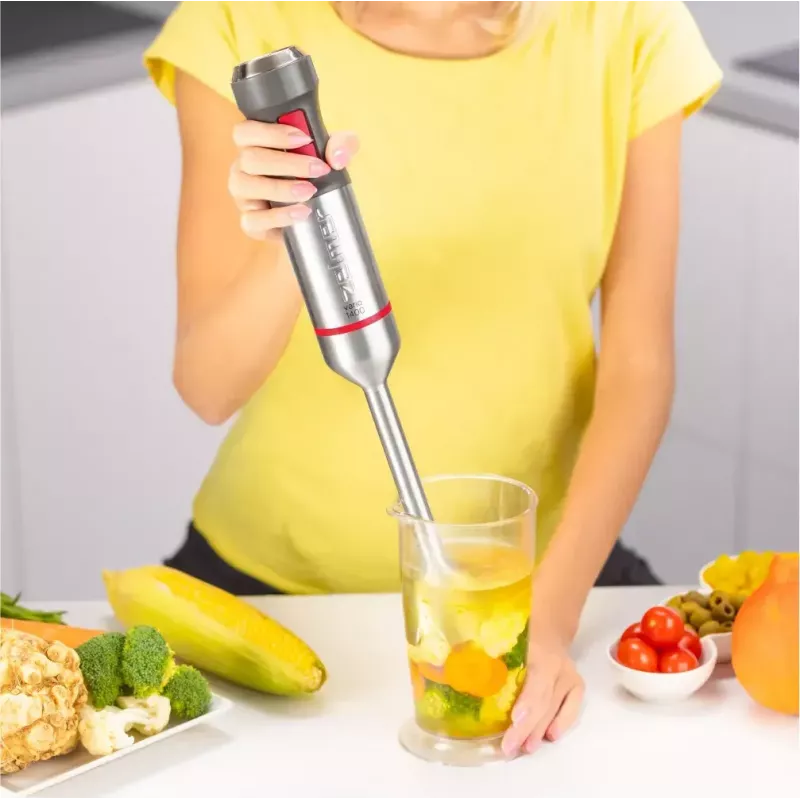 Blender ręczny Zelmer ZHB4652 VARIO szaro-srebrny