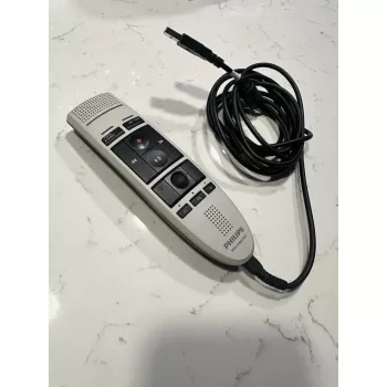 Mikrofon Philips SpeechMike USB LFH3200 Czarny — mikrofon dyktando biurkowy, łączność USB