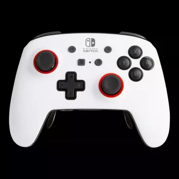 Gamepad PowerA FUSION Pro Wireless kontroler dla Nintendo Switch — biało-czarny, Bluetooth i USB-C, 900 mAh