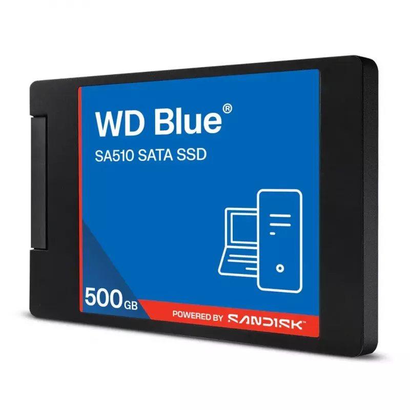 Dysk SSD SATA 2,5 cala Western Digital WD niebieski 500 GB WDS500G5B0A 2,5-calowy SATA III