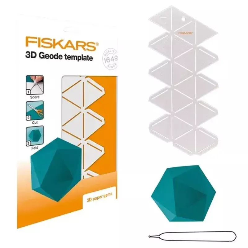 Szablon sylwetki Fiskars 1059566 Biały plastik dla dorosłych i dzieci