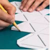 Szablon sylwetki Fiskars 1059566 Biały plastik dla dorosłych i dzieci