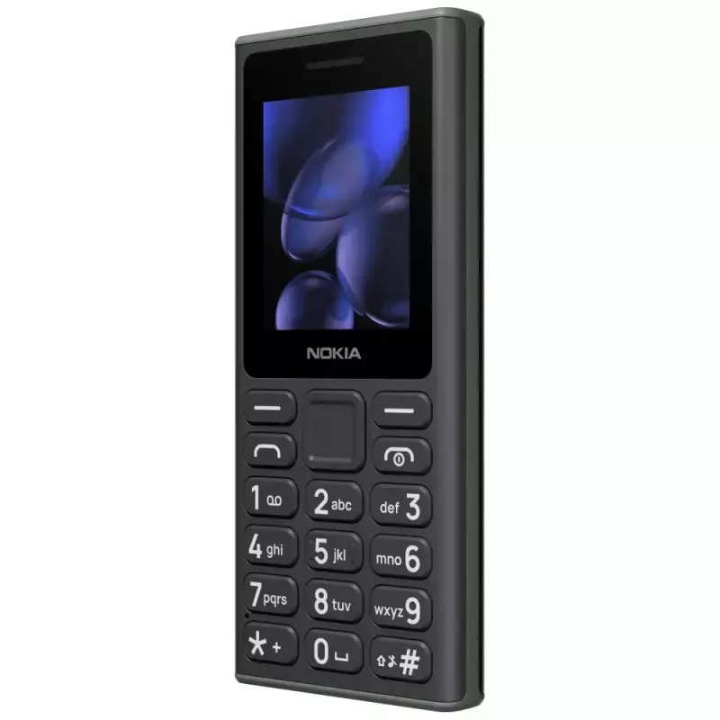 Telefon komórkowy HMD Nokia 105 TA-1684 — podstawowy telefon z klawiaturą, Dual SIM, Fioletowy