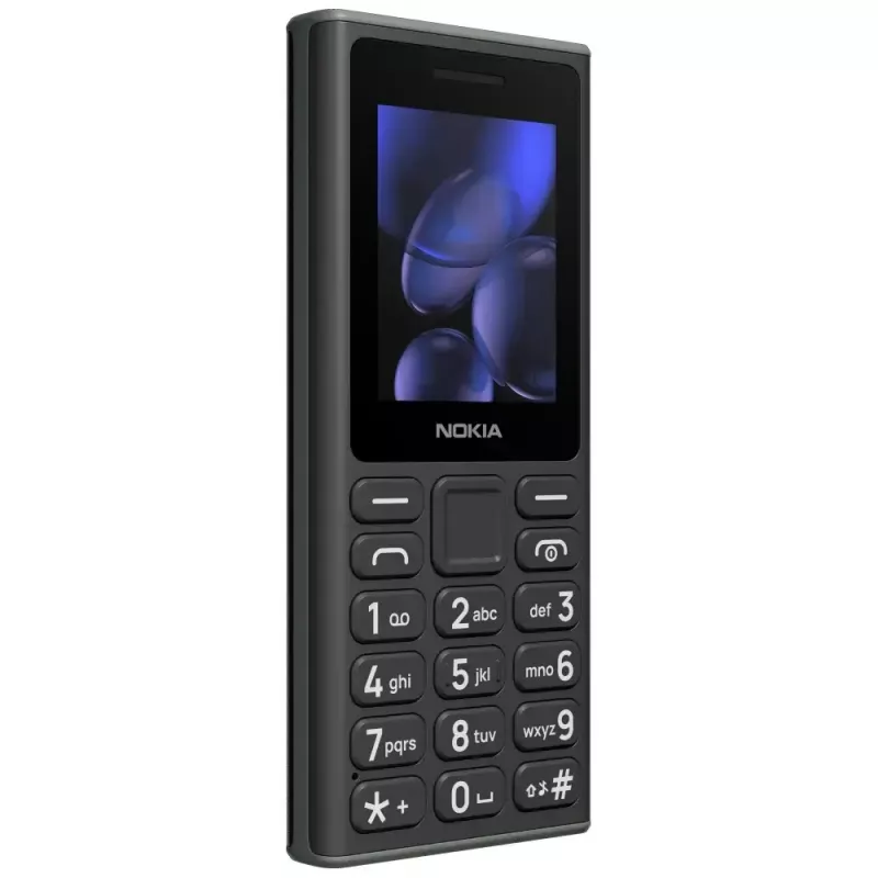 Telefon komórkowy HMD Nokia 105 TA-1684 — podstawowy telefon z klawiaturą, Dual SIM, Fioletowy