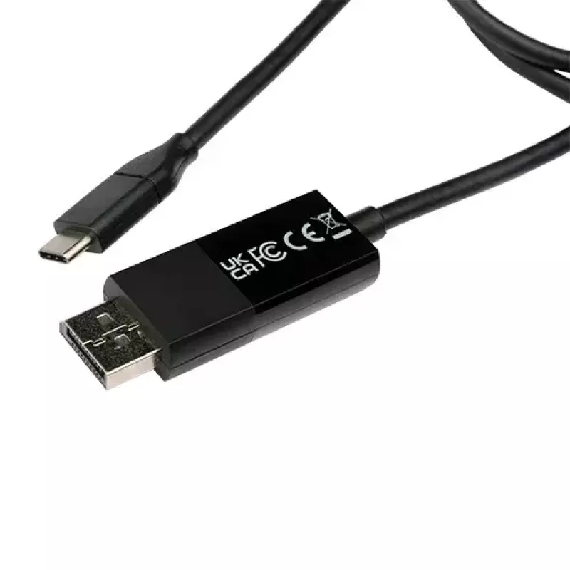 Adapter kablowy USB Type-C 3.2 Gen 1 DisplayPort Czarny V7 V7UCDP-2M