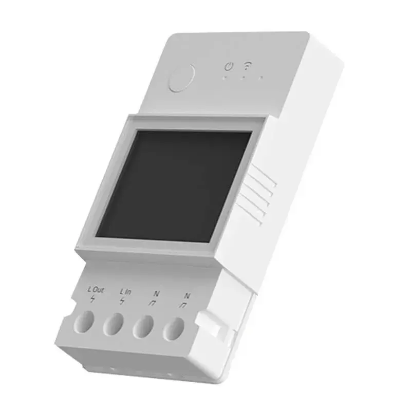 Inteligentny miernik mocy Sonoff POWR320D z Wi‑Fi, monitorowaniem energii i zdalnym sterowaniem