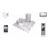 Wideodomofon Hikvision DS-KD8003-IME1(B)/NS 2 MP czarny stal nierdzewna