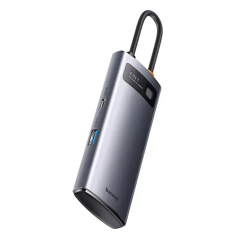 Koncentrator USB-C do 4x USB 3.0 Baseus WKWG070013 — USB-C do czterech portów USB-A 3.0