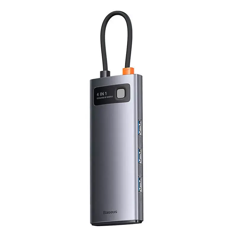 Koncentrator USB-C do 4x USB 3.0 Baseus WKWG070013 — USB-C do czterech portów USB-A 3.0