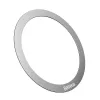 Magnetyczny pierścień Baseus Halo Series srebrny — 2 szt. uchwyt na telefon