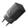 Ładowarka ścienna Baseus GaN5 40W, 2x USB C (czarna)