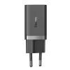 Ładowarka ścienna Baseus GaN5 40W, 2x USB C (czarna)