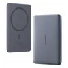 Przenośny powerbank Baseus PicoGo Ultra-cienki 5000 mAh, moc wyjściowa 20 W, ładowanie bezprzewodowe, USB-C, szary