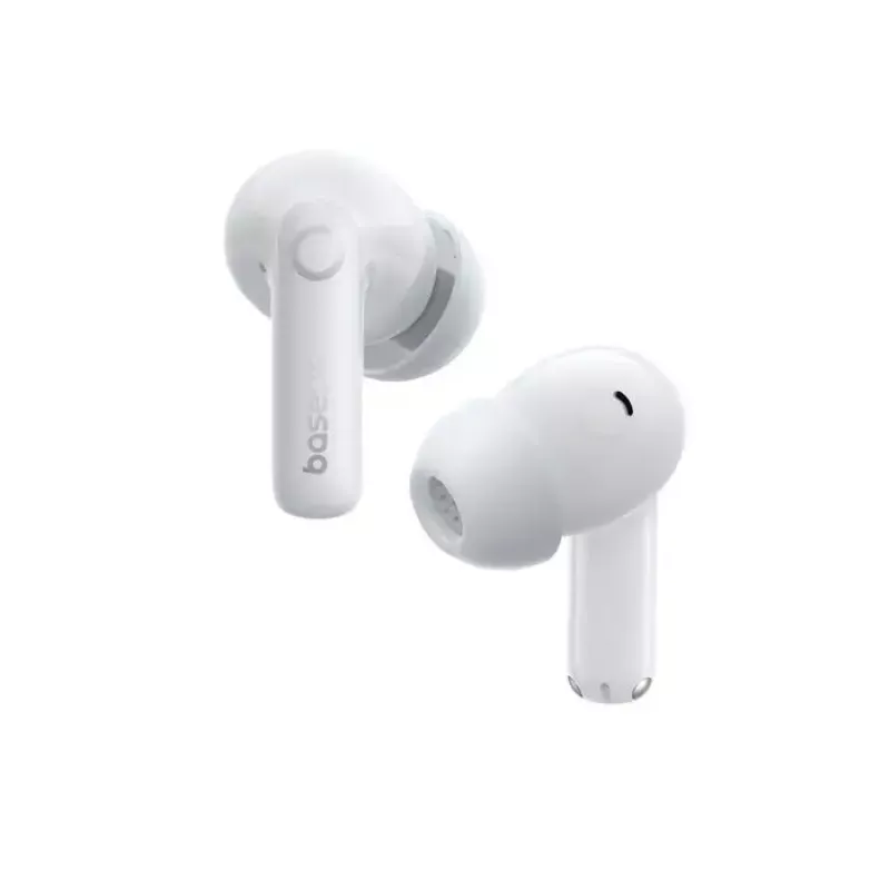 Zestaw słuchawkowy Baseus Bass BP1 True Wireless Stereo (TWS) douszny, Bluetooth, biały