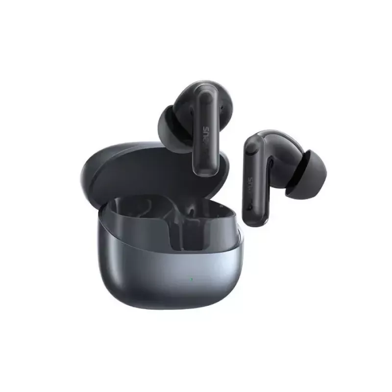 Baseus Bass BP1 Pro bezprzewodowe słuchawki douszne TWS, Bluetooth 6.0, ANC, kosmiczna czerń