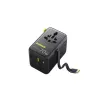 Ładowarka Baseus EnerCore CG11 — Wewnętrzna szybka ładowarka AC, 2x USB‑C, kabel 1 m, czarna