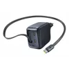 Ładowarka Baseus EnerCore CJ11 Fast Charger 3C 67W — 3× USB-C, wejście AC, czarna