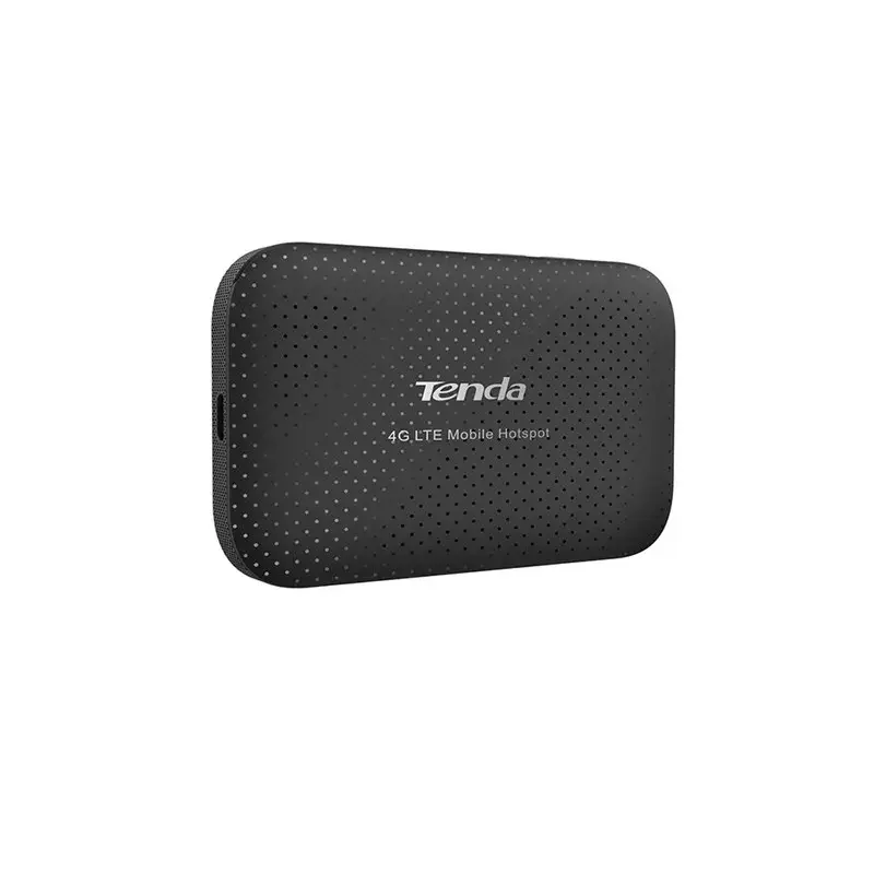 Przenośny router TENDA 4G185 — Jednopasmowy 2,4 GHz, Wi‑Fi 4 (802.11n), LTE 4G, 150 Mbps, gniazdo SIM, USB, 2 anteny wewnętrzne, zasilany bateriami