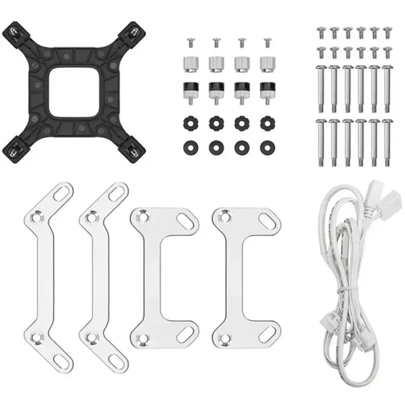 Chłodzenie cieczą CPU DeepCool LD360 biały z chłodnicą 360 mm